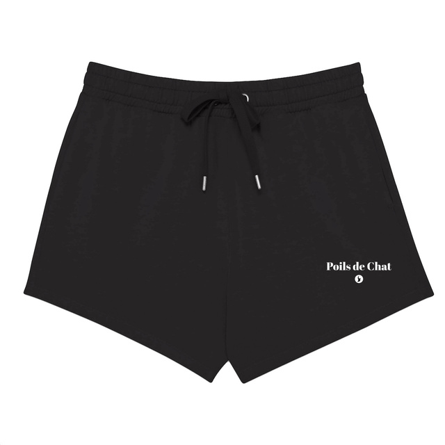 Image front Short Femme BIO Poils de Chat
