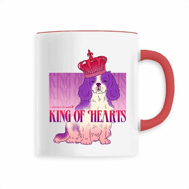 Image front Mug King of Hearts - Cavalier King Charles