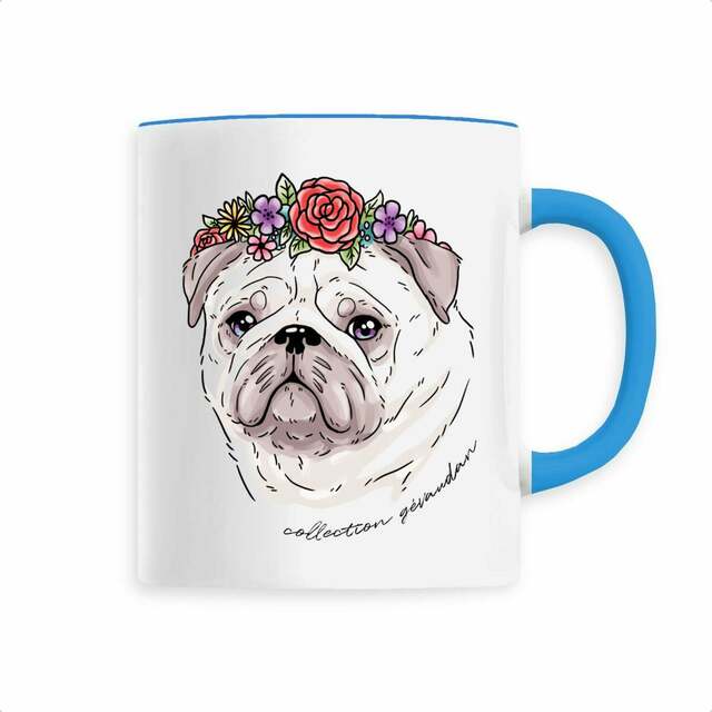 Image back Mug Carlin Fleuri