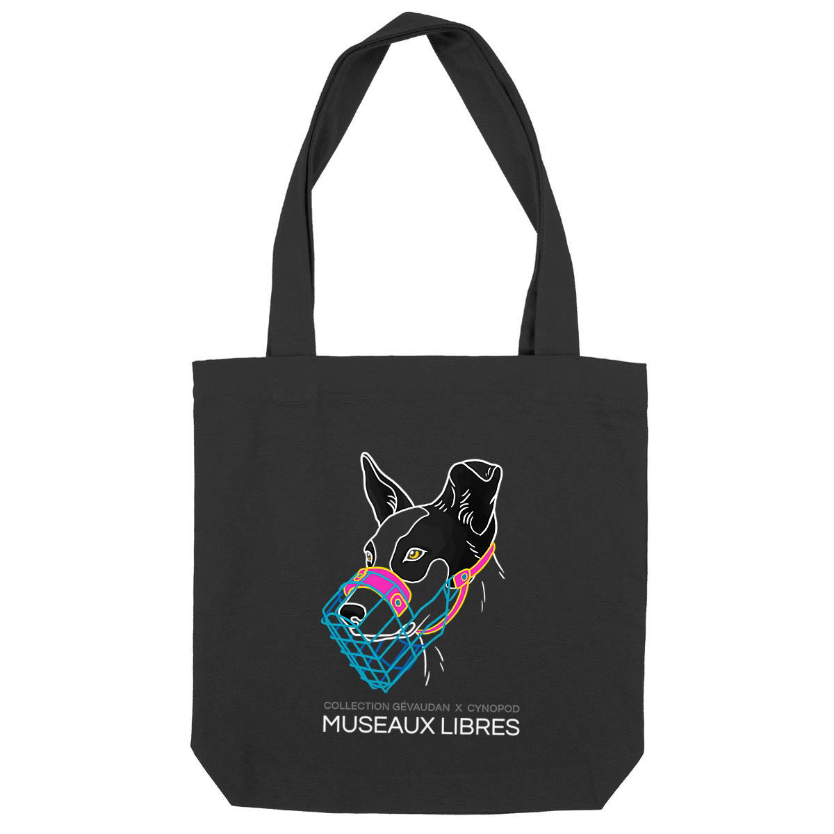 Image front Totebag Museaux Libres ft. Cynopod