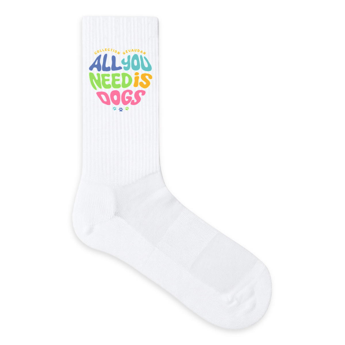 Image back Chaussettes All you need is dogs