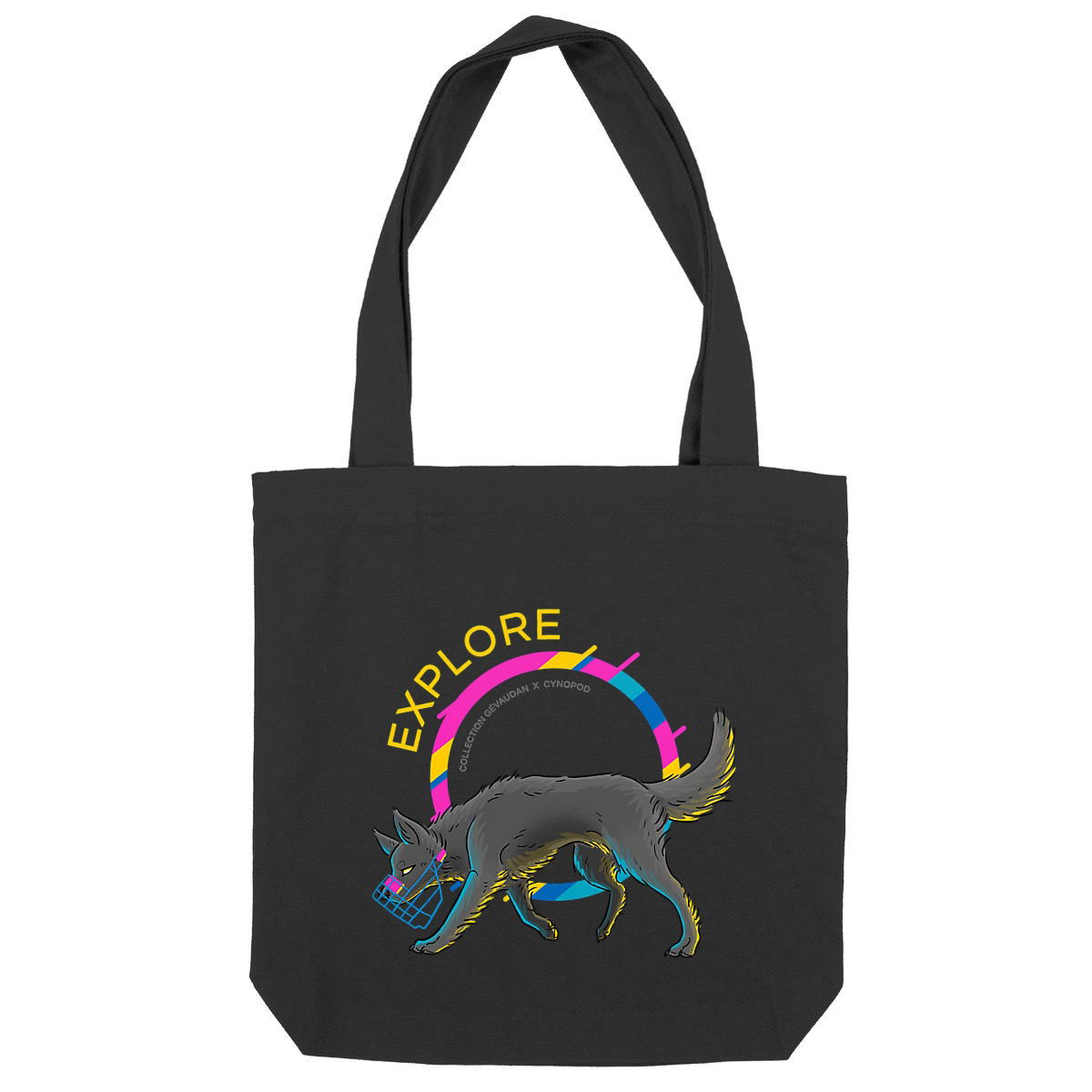 Image back Totebag Explore ft. Cynopod