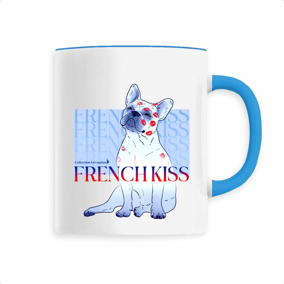 Image front Mug French Kiss - Bouledogue Français