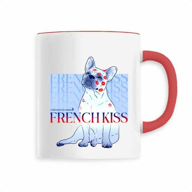 Image back Mug French Kiss - Bouledogue Français