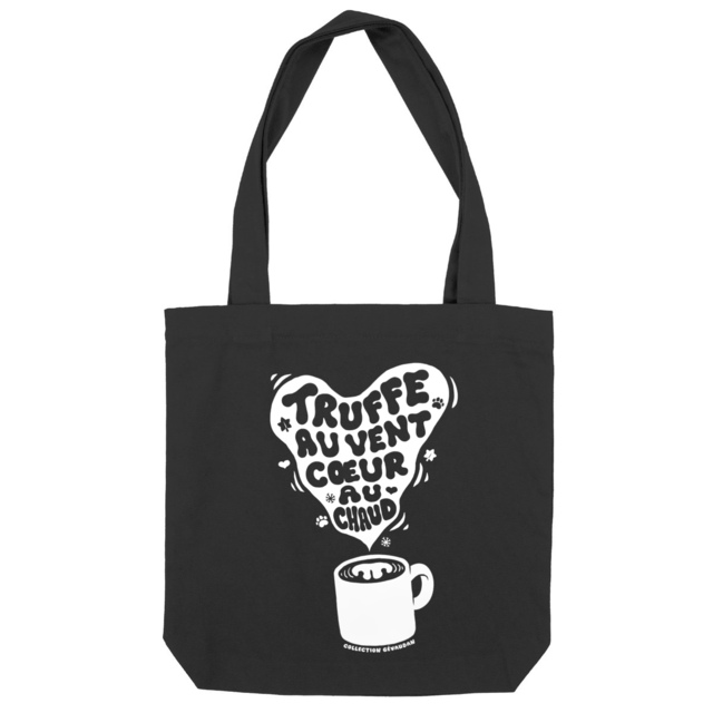 Image back Totebag Truffe au Vent Cœur au Chaud