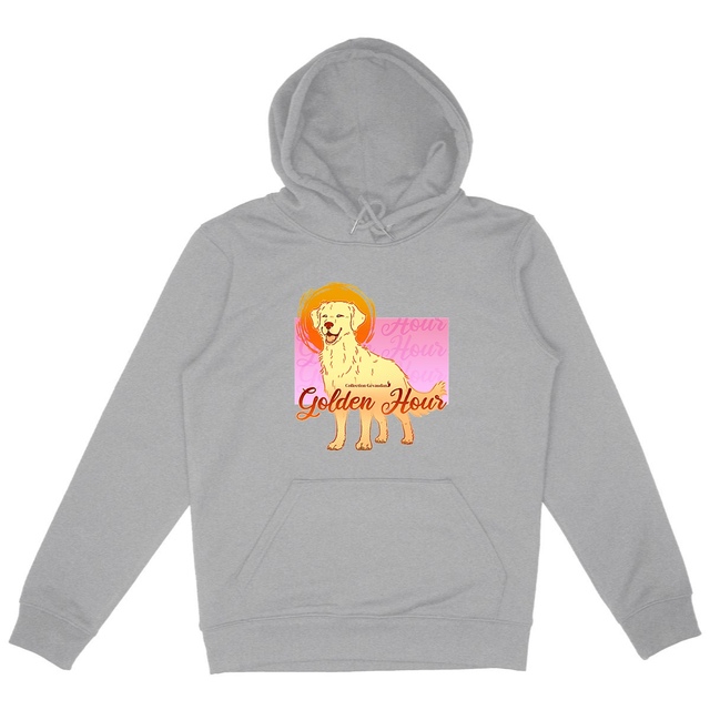 Image back Hoodie Golden Hour - Golden Retriever