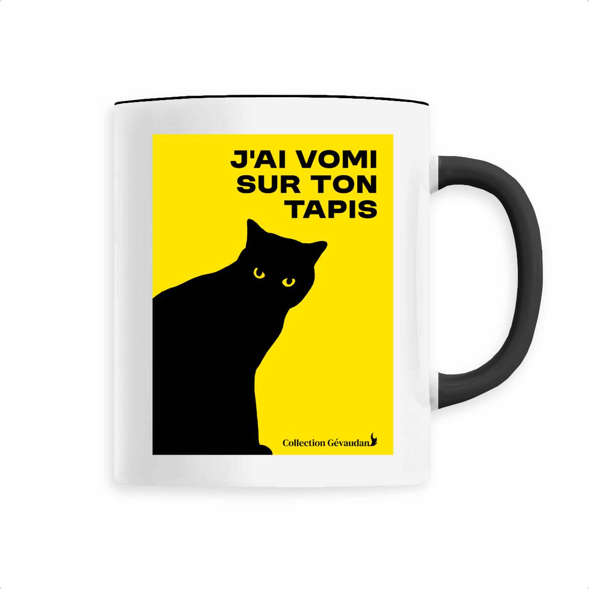Image front Mug J'ai vomi sur ton tapis