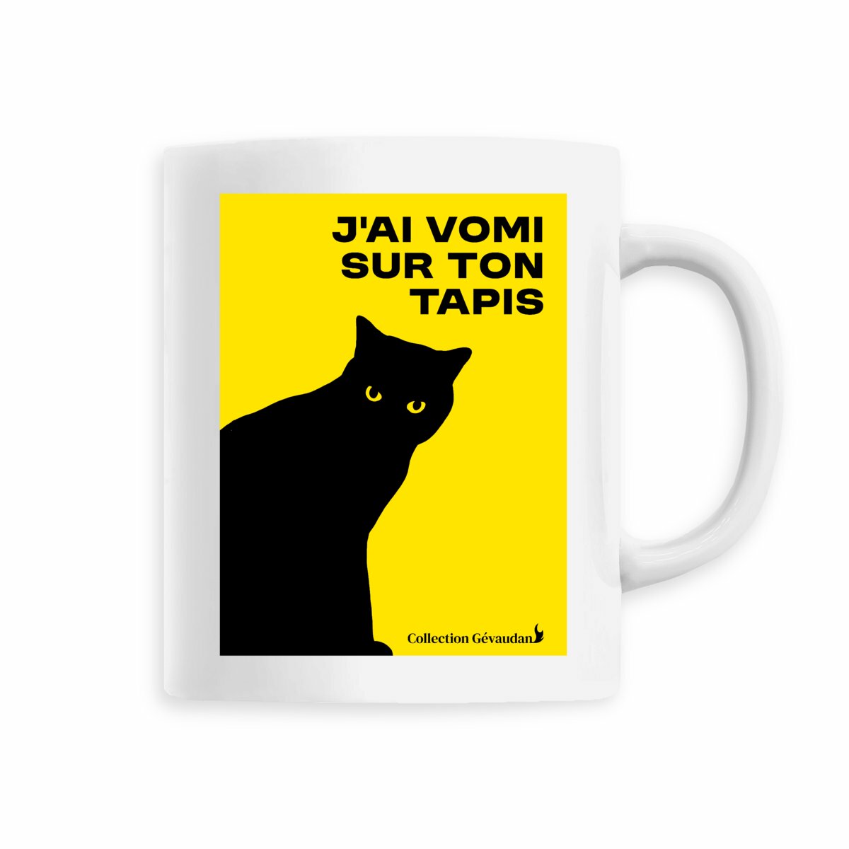 Image back Mug J'ai vomi sur ton tapis