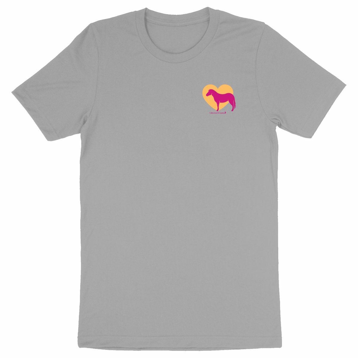 Image back T-Shirt BIO Cœur de Poney