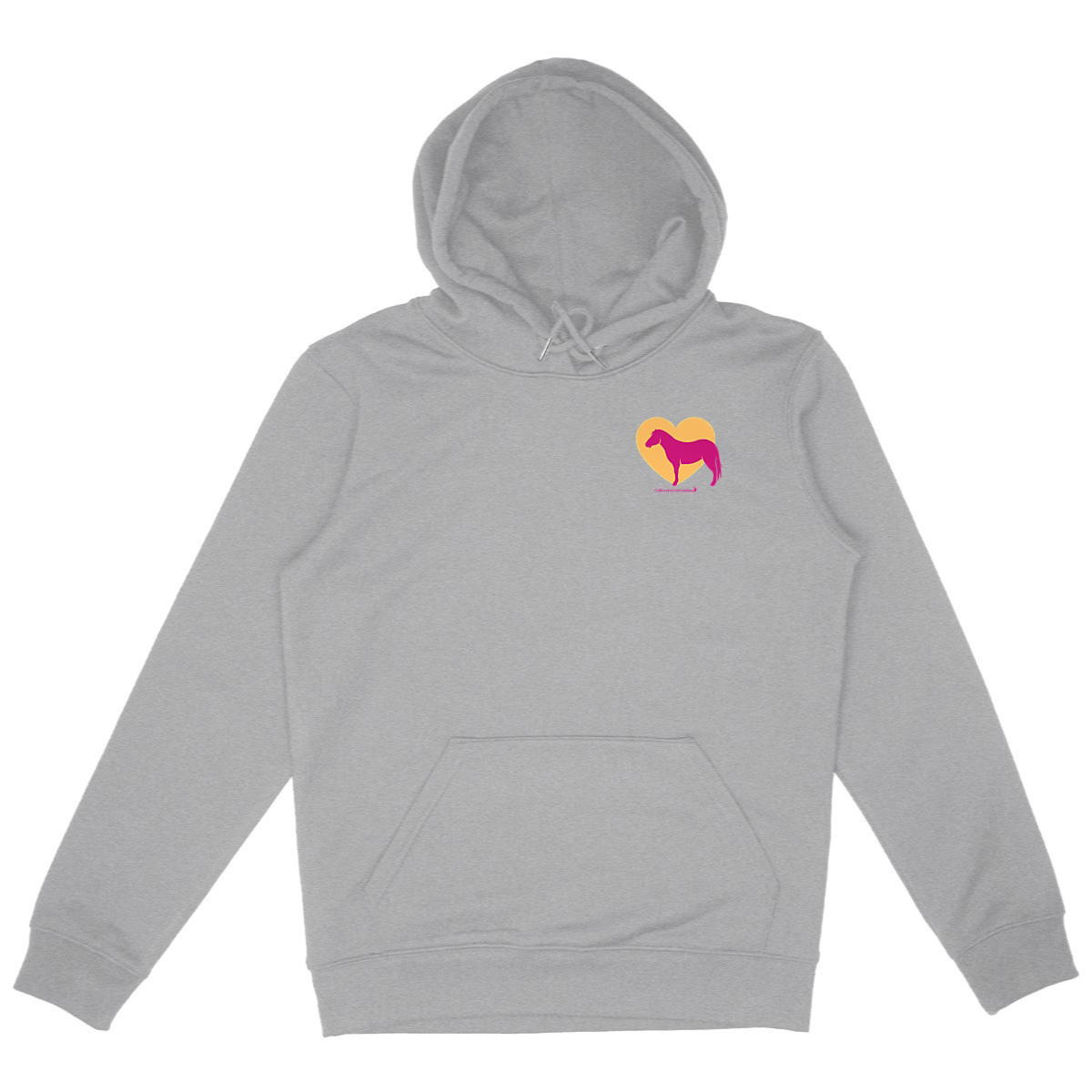 Image back Hoodie Cœur de Poney