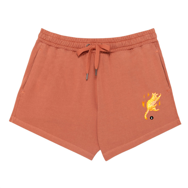 Image back Short Femme BIO Ginger Fever