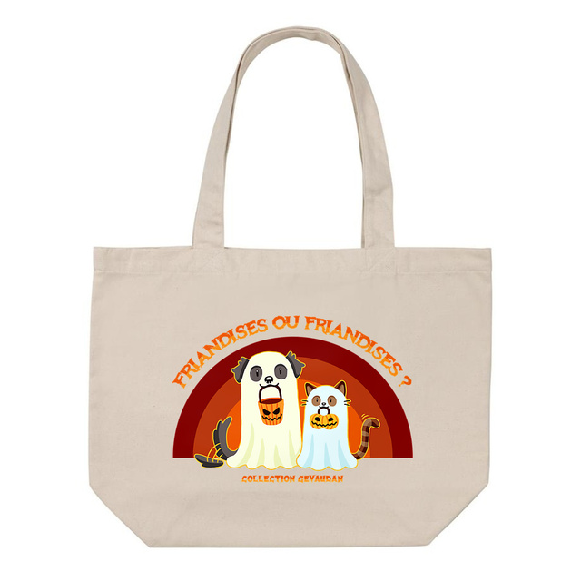 Image front Totebag Cabas Friandises ou Friandises