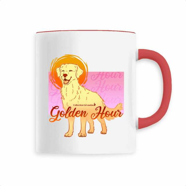 Image front Mug Golden Hour - Golden Retriever