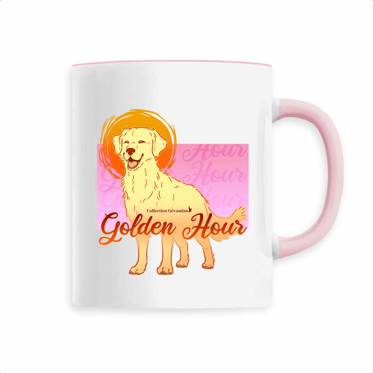 Image back Mug Golden Hour - Golden Retriever