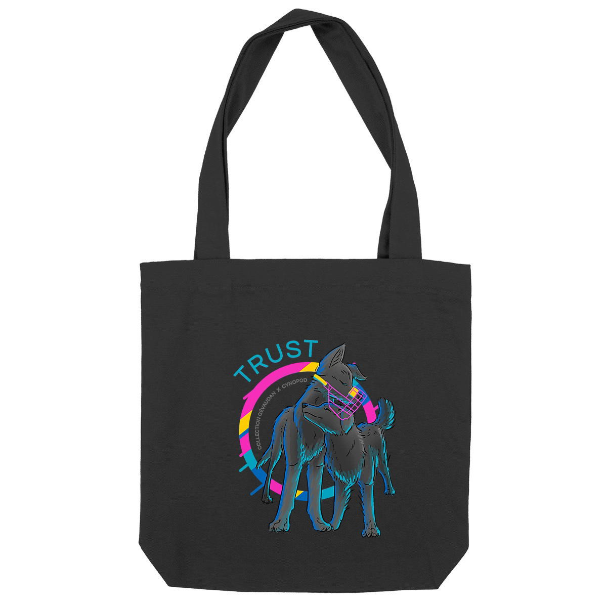 Image back Totebag Trust ft. Cynopod