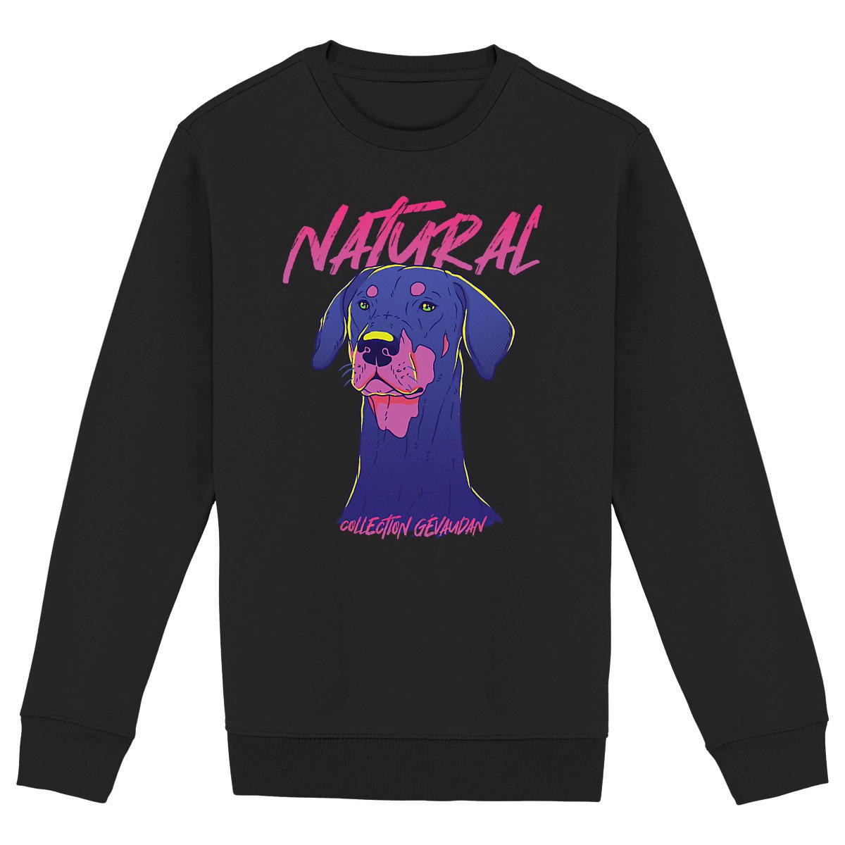 Image back Sweatshirt Natural Dobermann