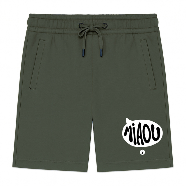 Image front Short Homme BIO Miaou