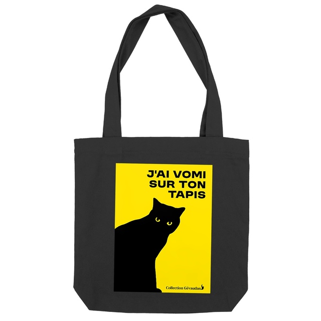 Image front Totebag J'ai vomi sur ton tapis