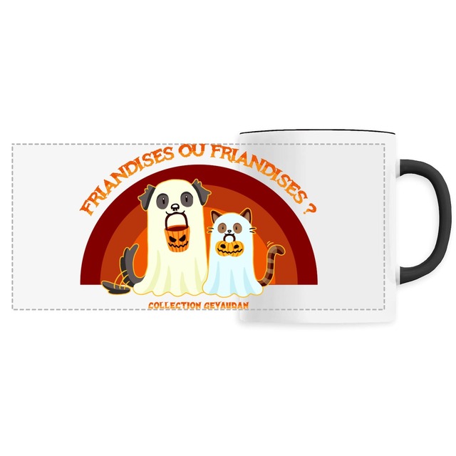 Image back Mug Friandises ou Friandises