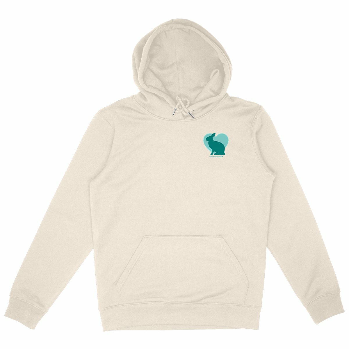 Image front Hoodie Cœur de Lapin