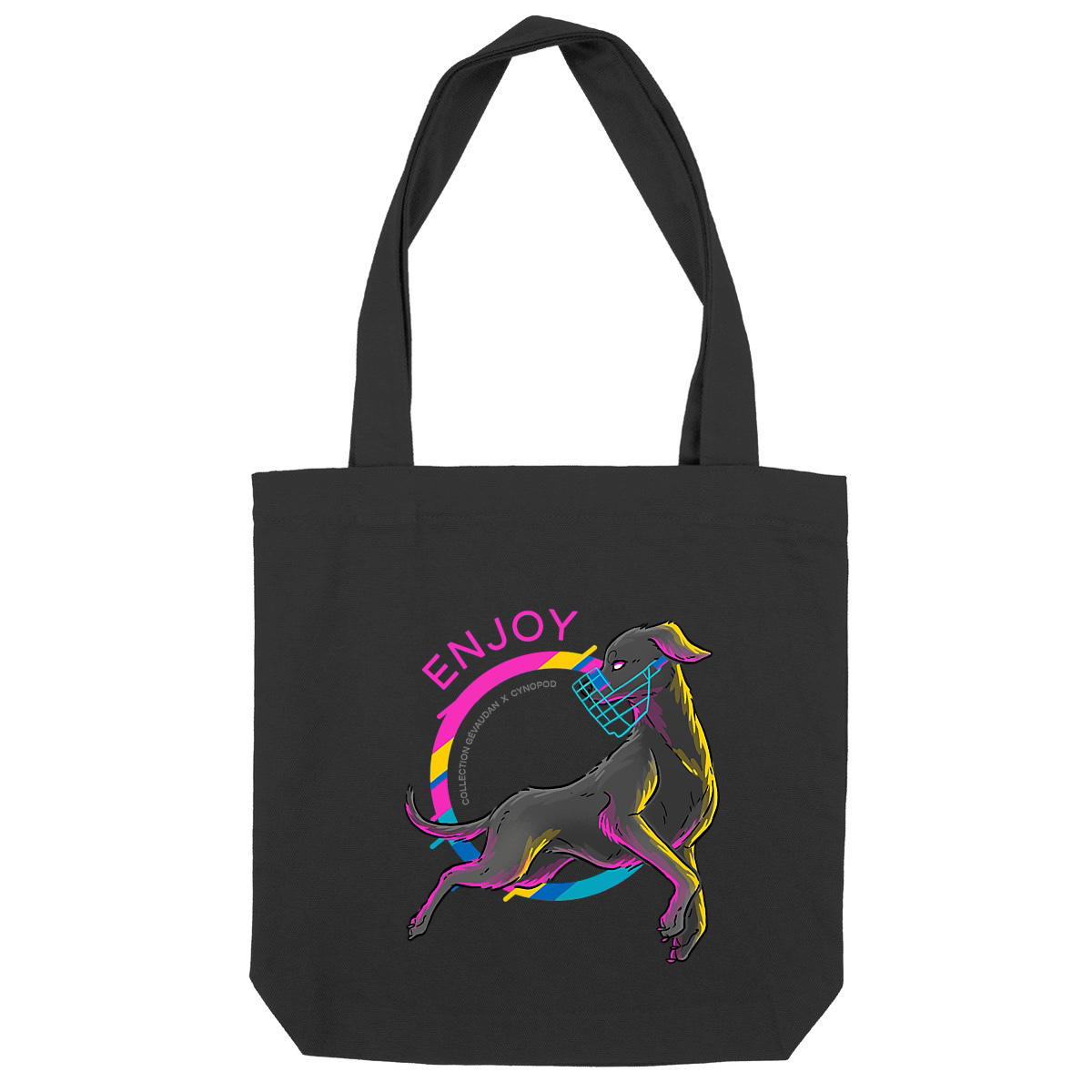 Image back Totebag Enjoy ft. Cynopod