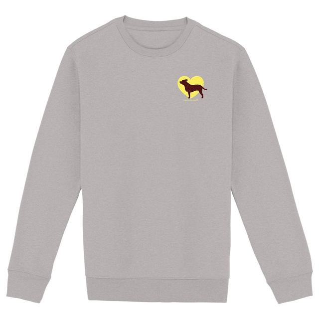 Image back Sweatshirt Cœur de Staffie