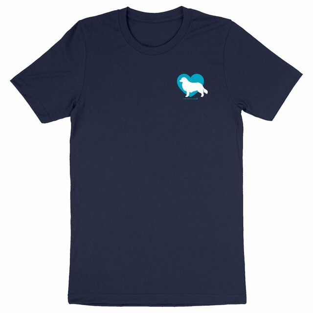 Image back T-Shirt BIO Cœur d'Aussie