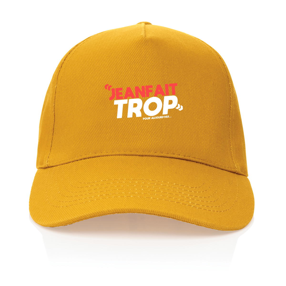Casquette 100% recyclée "JeanFaitTrop"