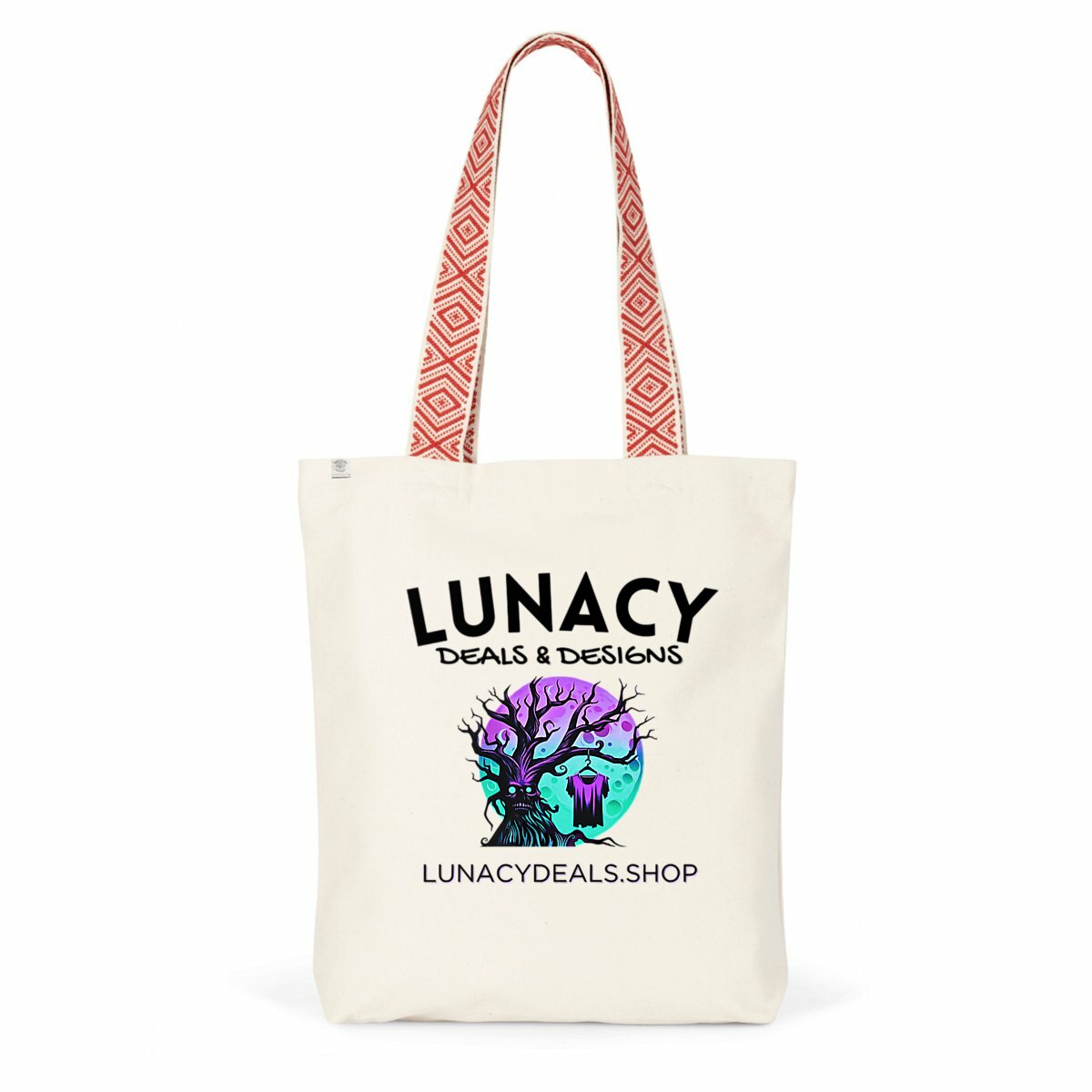 Image back Lunacy Deals & Designs Tote Bag 