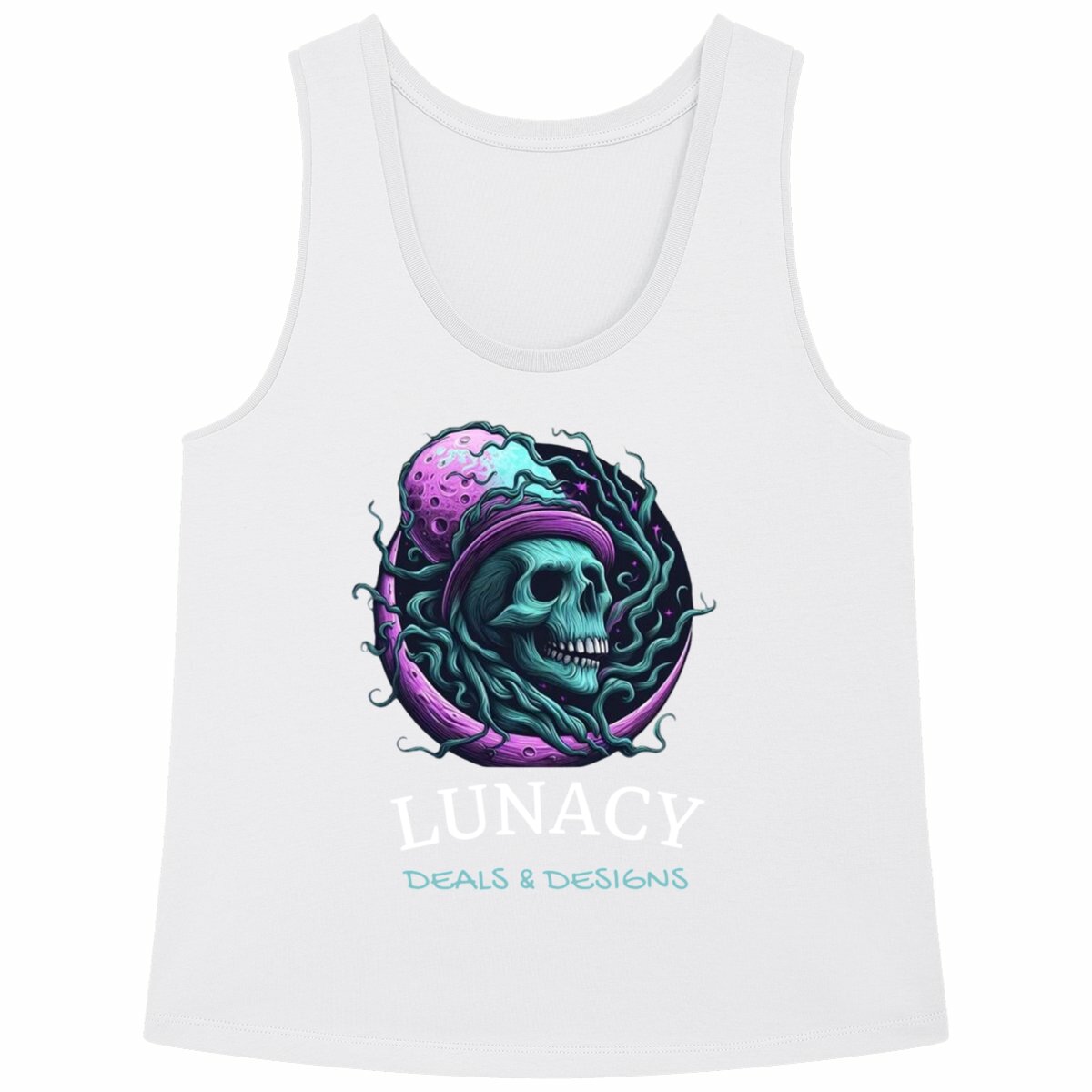 Image back Lunacy Deals & Designs Women's Relaxed Fit Tank Top