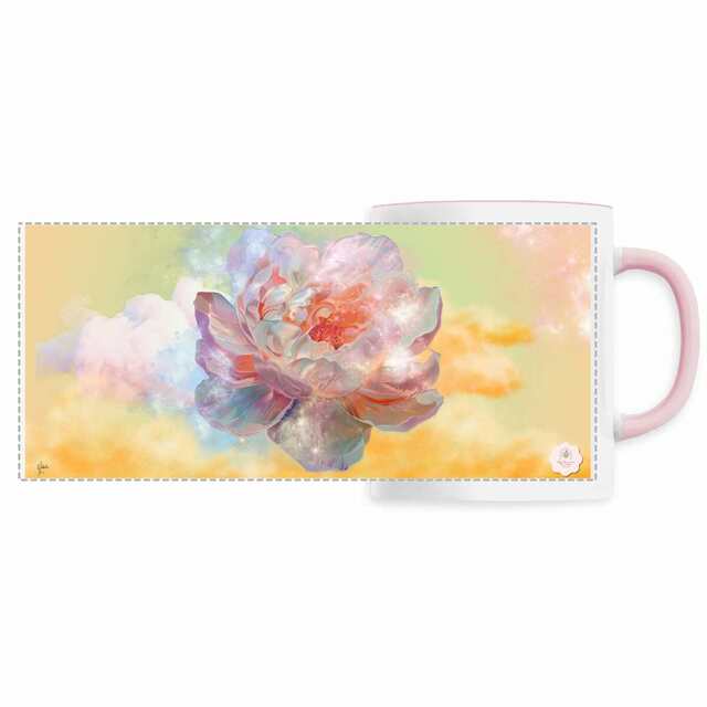 Image front Mug "pivoine"