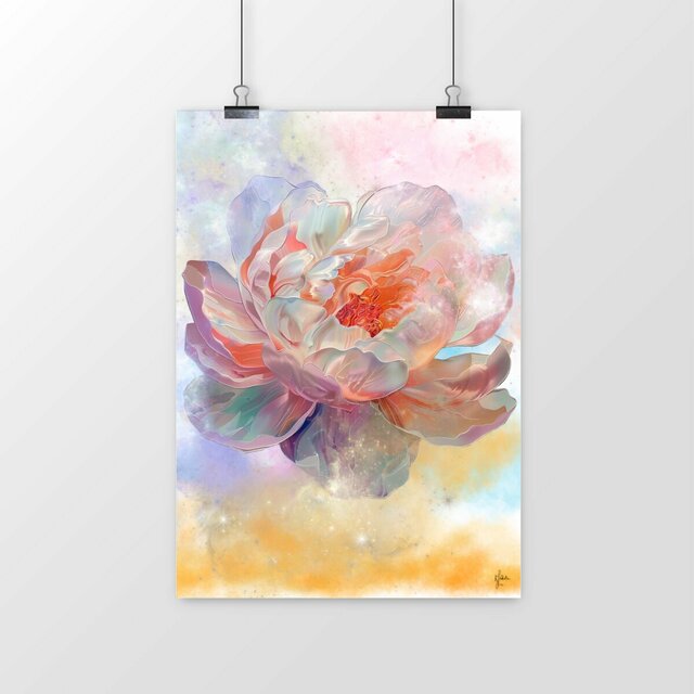 Image du produit Poster "pivoine"