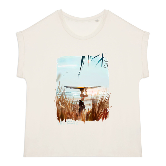 Image du produit The Wave - Tshirt léger/revers manches