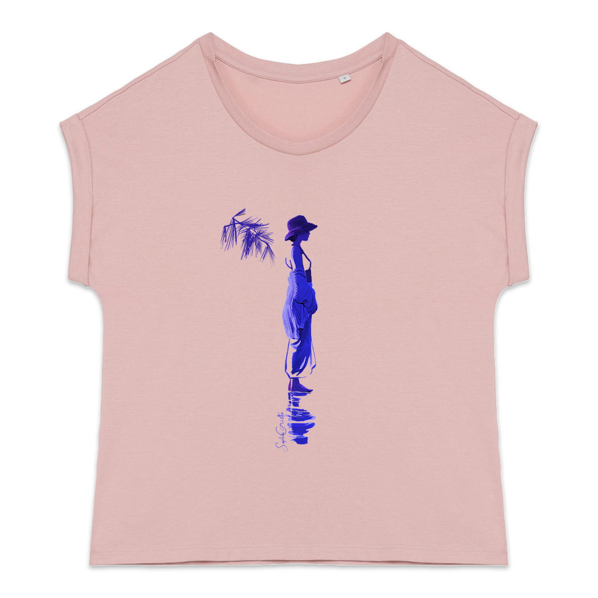 Image back Reflet - T Shirt léger/ manches revers