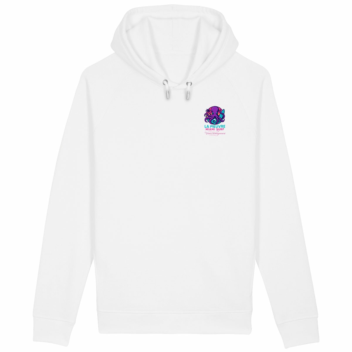 Image back Sweat à capuche avec poches latérales - Évasion Miami Surf