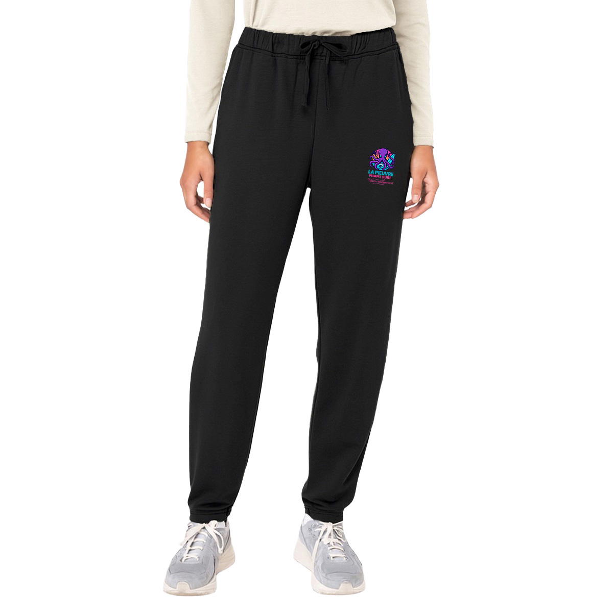 Image front Pantalon de jogging unisexe ample : Confort et style décontracté