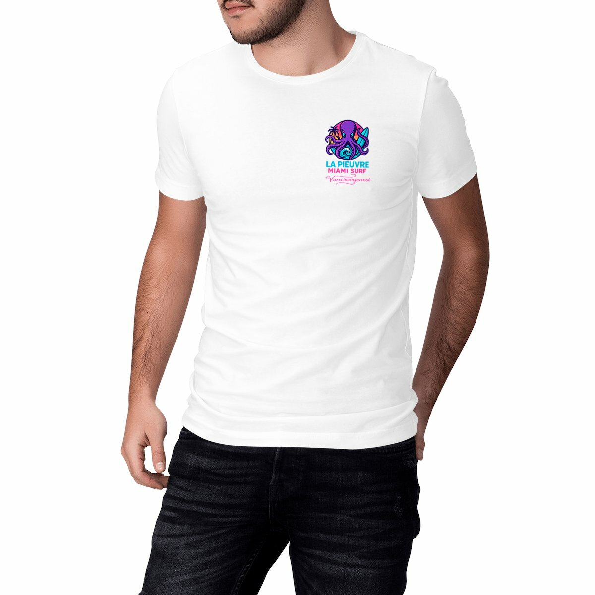 Image front T-shirt Unisexe Classique - Parfait pour les Passionnés de manège 