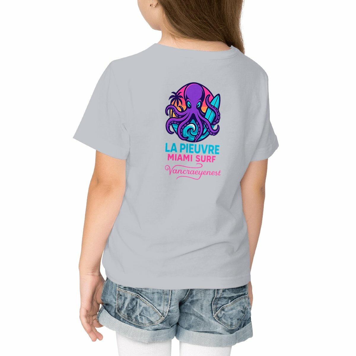 Image front T-shirt Enfant Léger : Le Maillot Parfait pour les Petits Sportifs