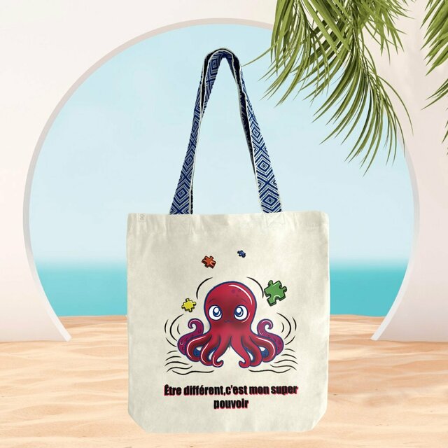 Image front cute tote bag 