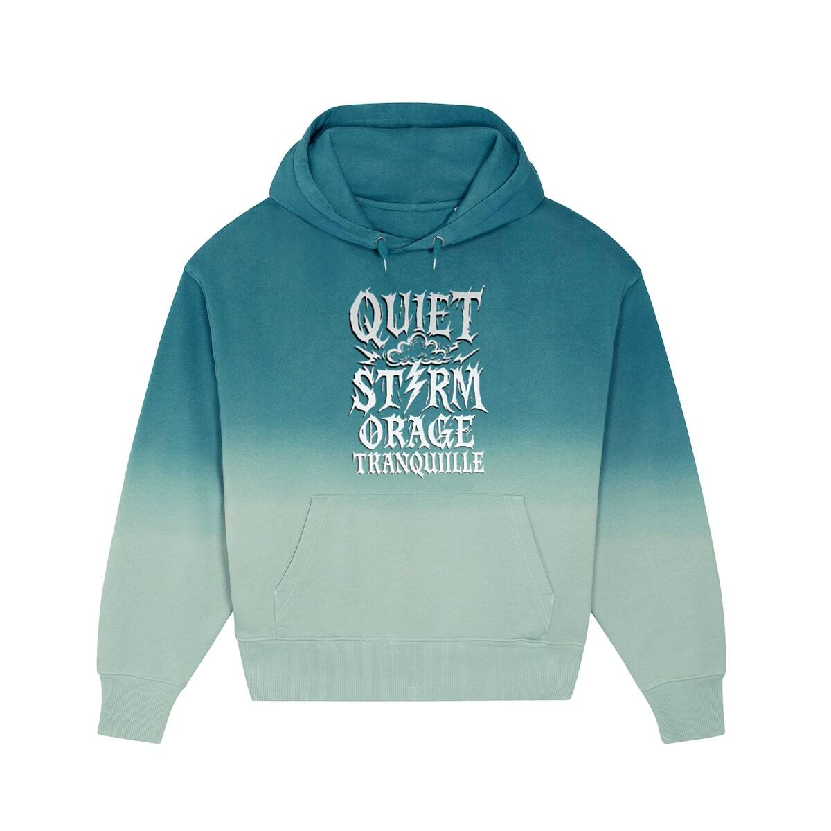 Image front Dip Dye Oversized Hoodie – Unisex Eco-Friendly Streetwear