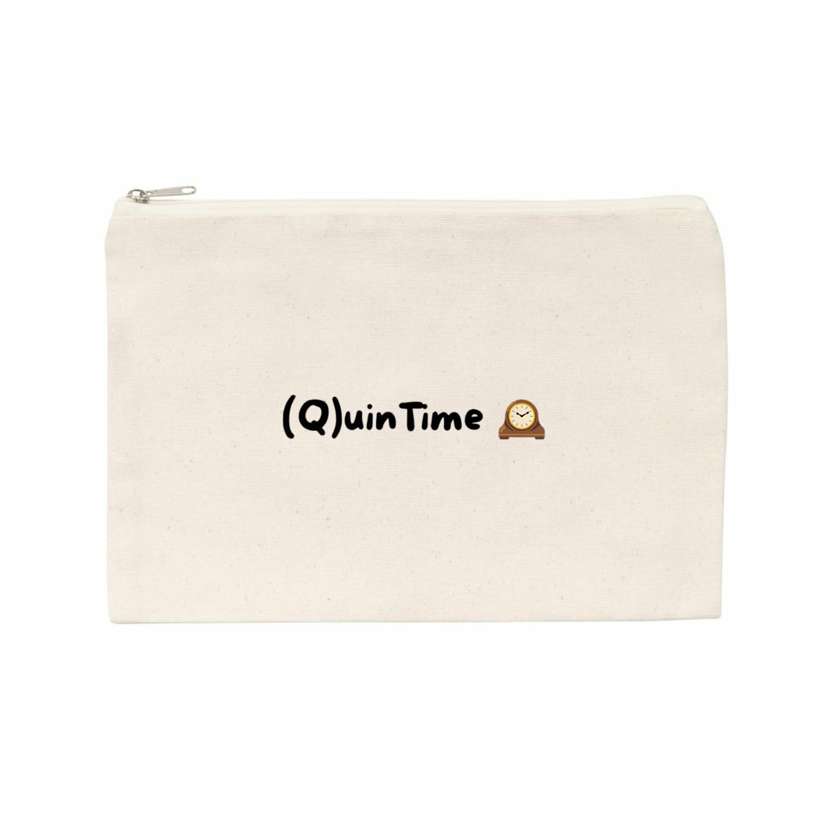Recycled cotton pouch | (Q)uinTime Merch