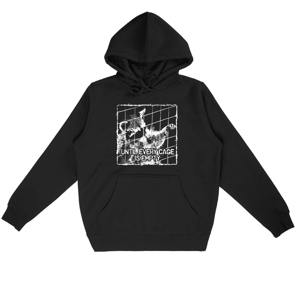 "Until every cage is empty" hoodie