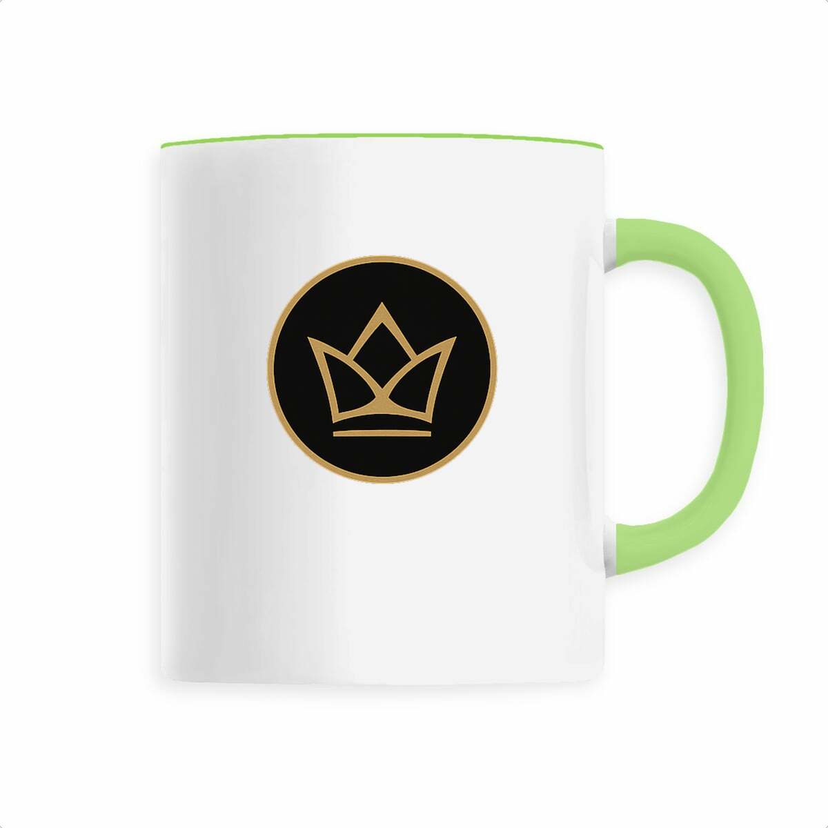 Keramik-Becher, Paradiso Logo Gold - Image