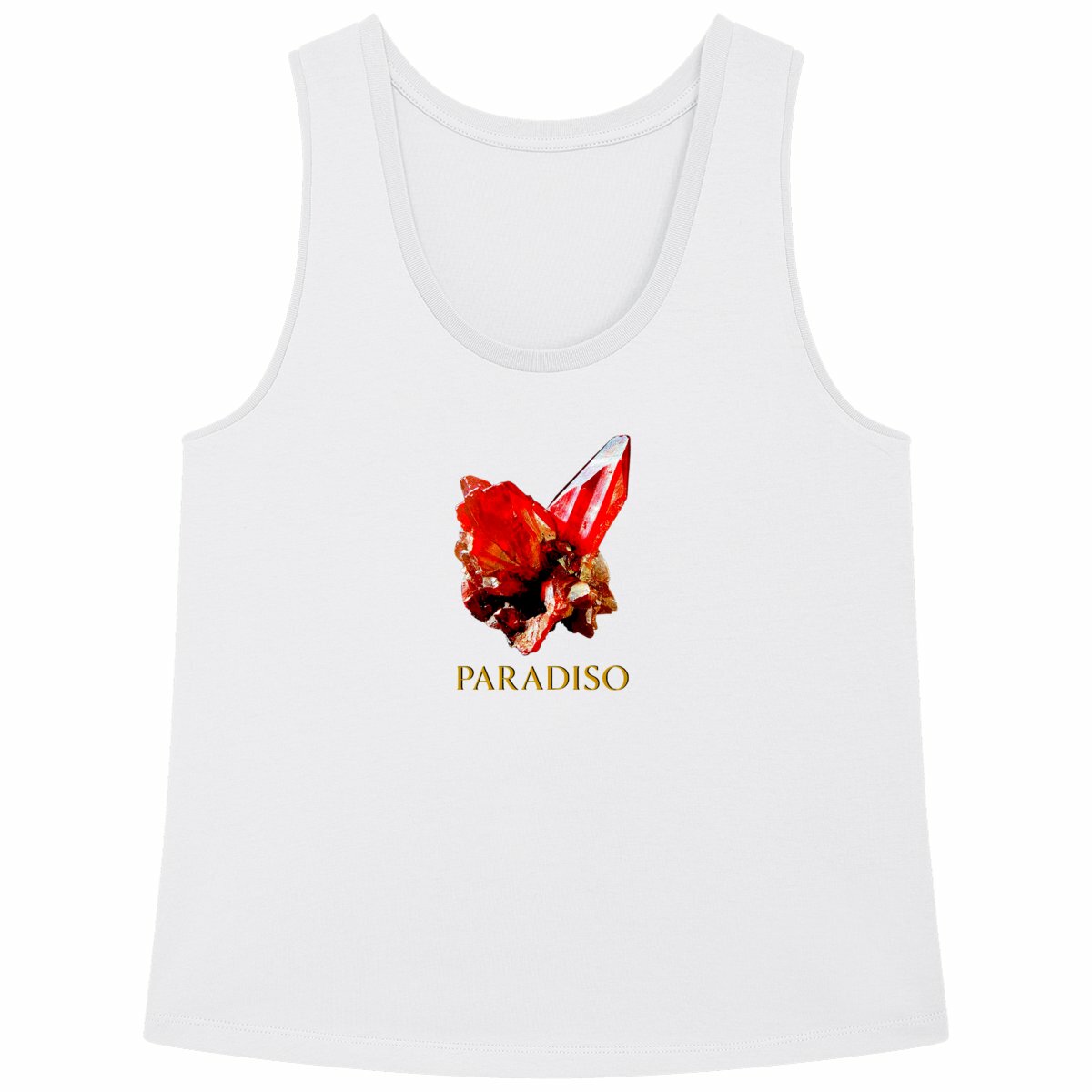 Locker sitzendes Damen-Tank-Top, Paradiso Proustit Crystal print - Image