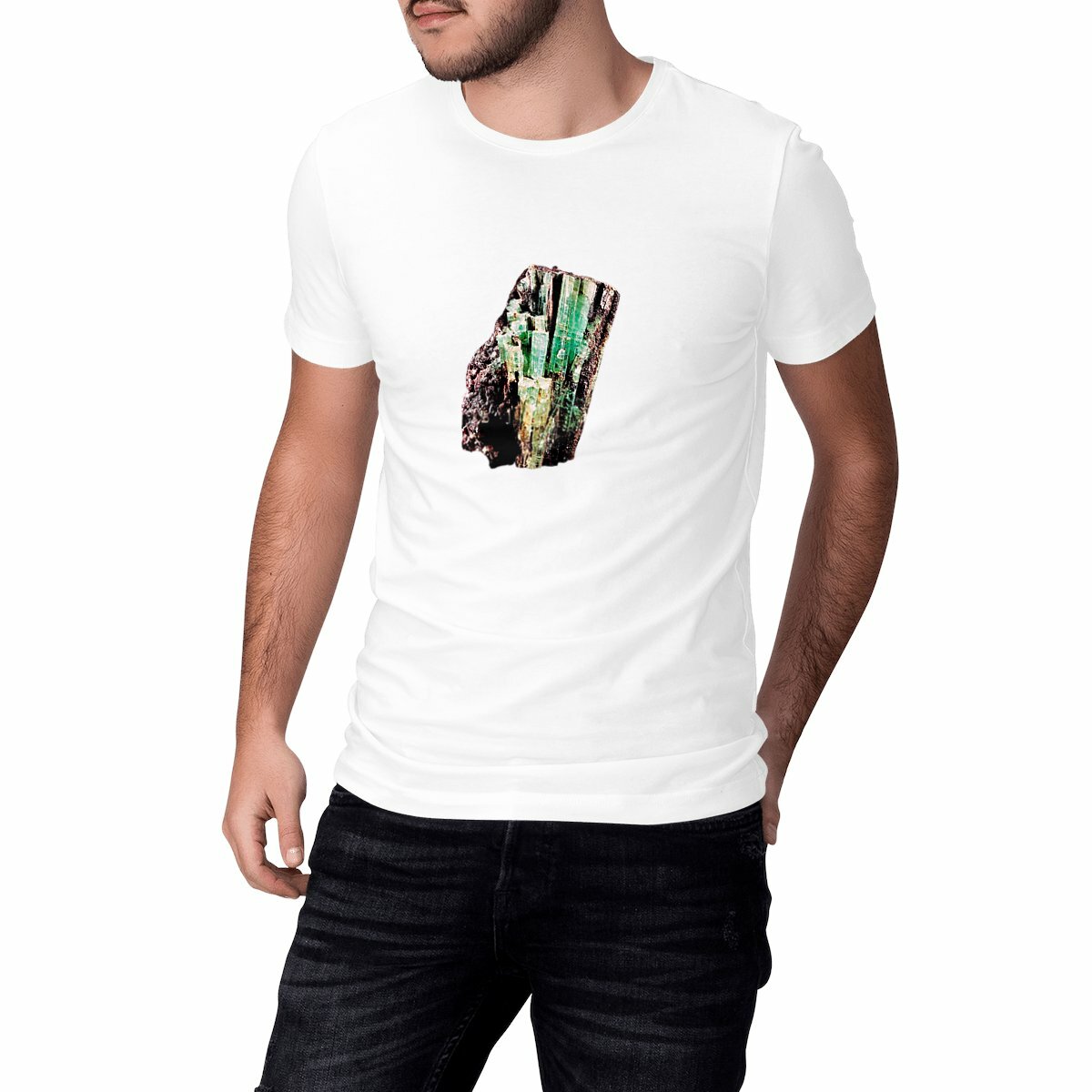 Classic unisex T-shirt, Paradiso Crystal print.