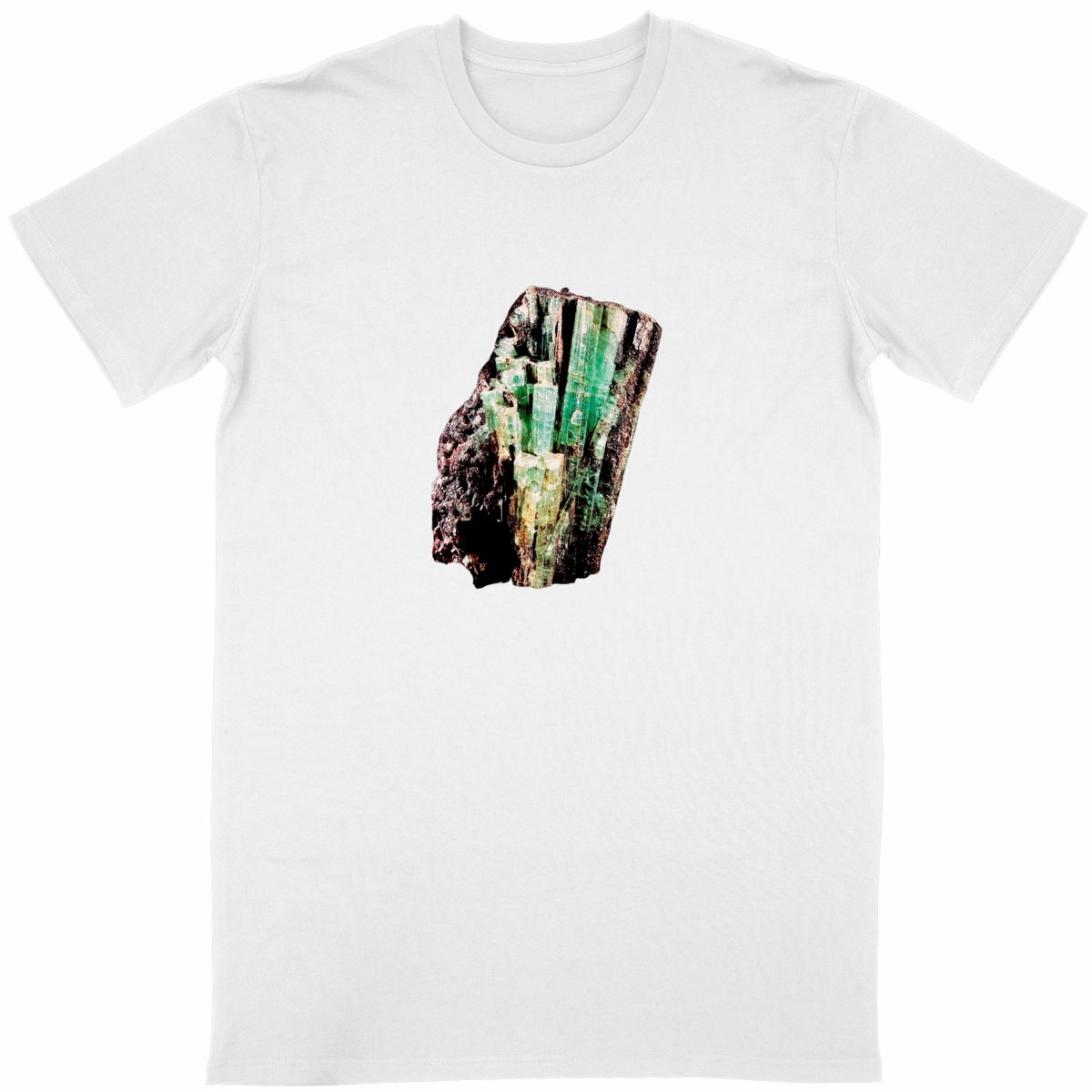 Classic unisex T-shirt, Paradiso Crystal print. - Image