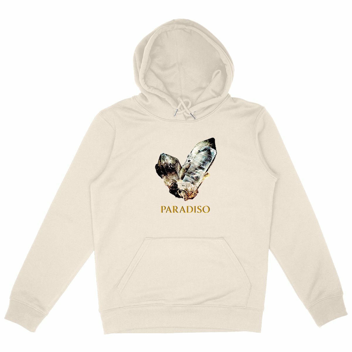 Unisex Heavyweight Hoodie with Paradiso Logo and Crystal Print - Image