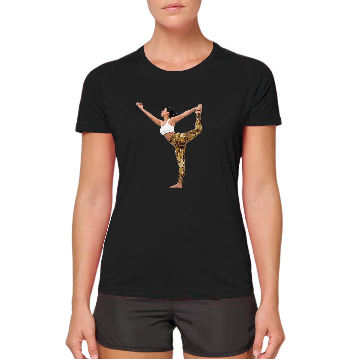 Recyceltes Sport-T-Shirt für Frauen - Biologisch und Stylisch