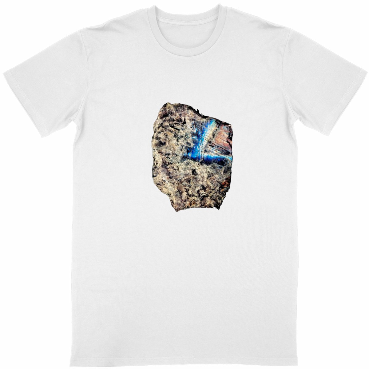 Classic unisex T-shirt, Paradiso Crystal print. - Image