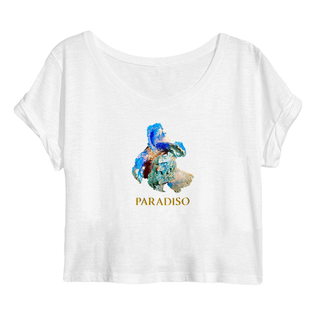 Crop Top für Frauen, Paradiso Cooper vitriol print - Image